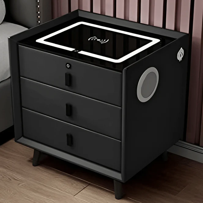 Smart Nightstands with 3 Drawers – The Perfect Bedside Upgrade for Modern Living
