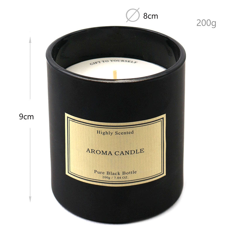 Aroma Candles Matte Black