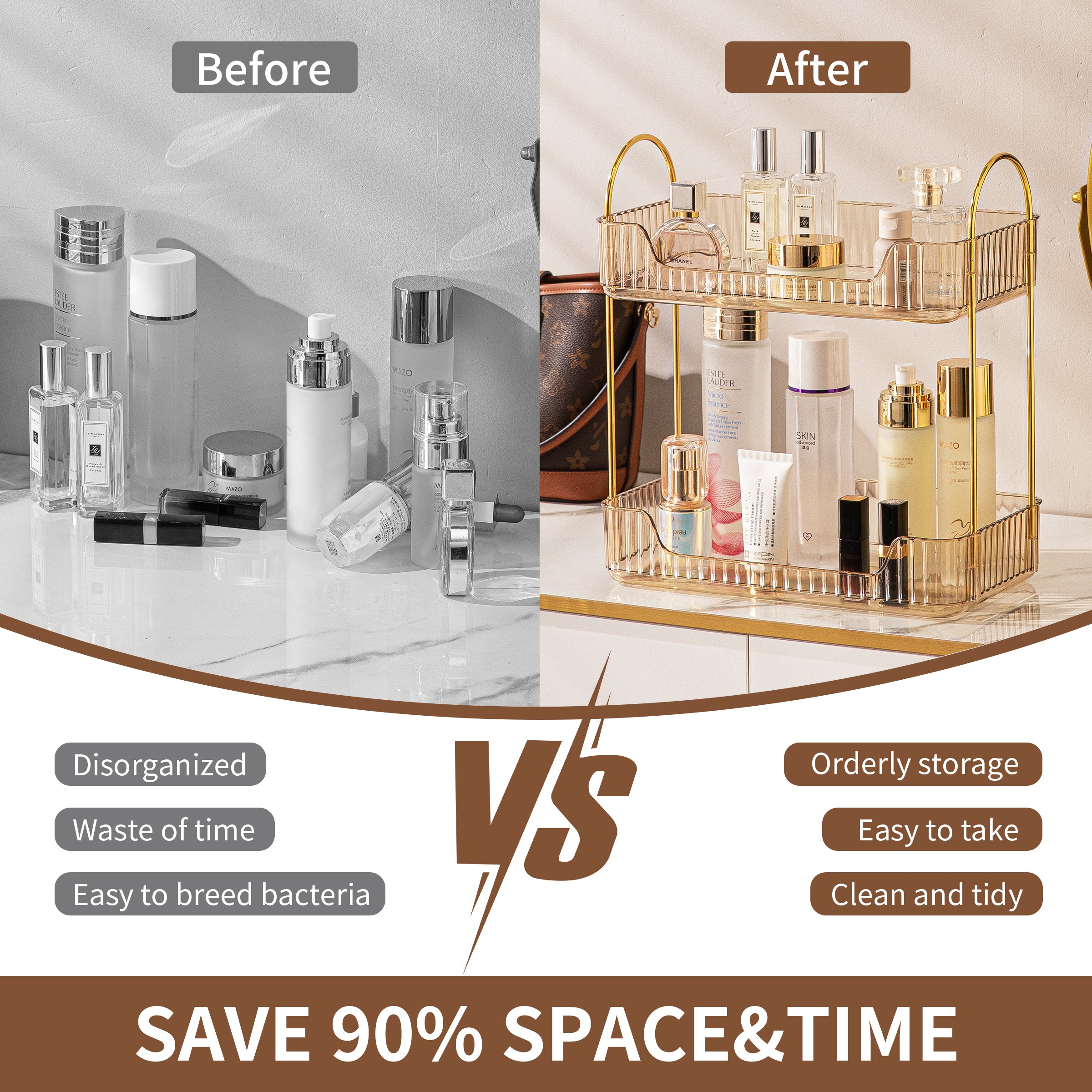 2 Tier Storage Organizer