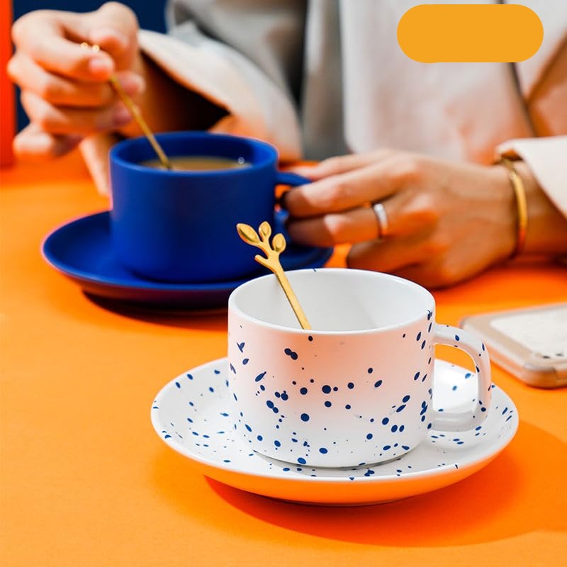 Porcelain Blue & White Cup with Gift Box Set