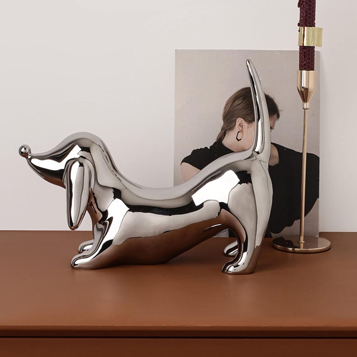 Porcelain Dog Figurine