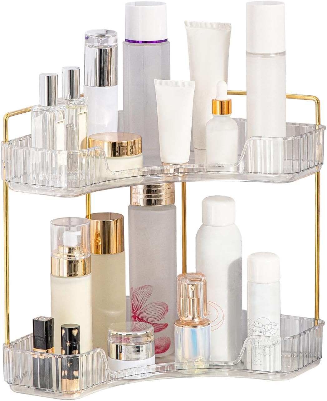 2 Tier Corner Storage Organizer