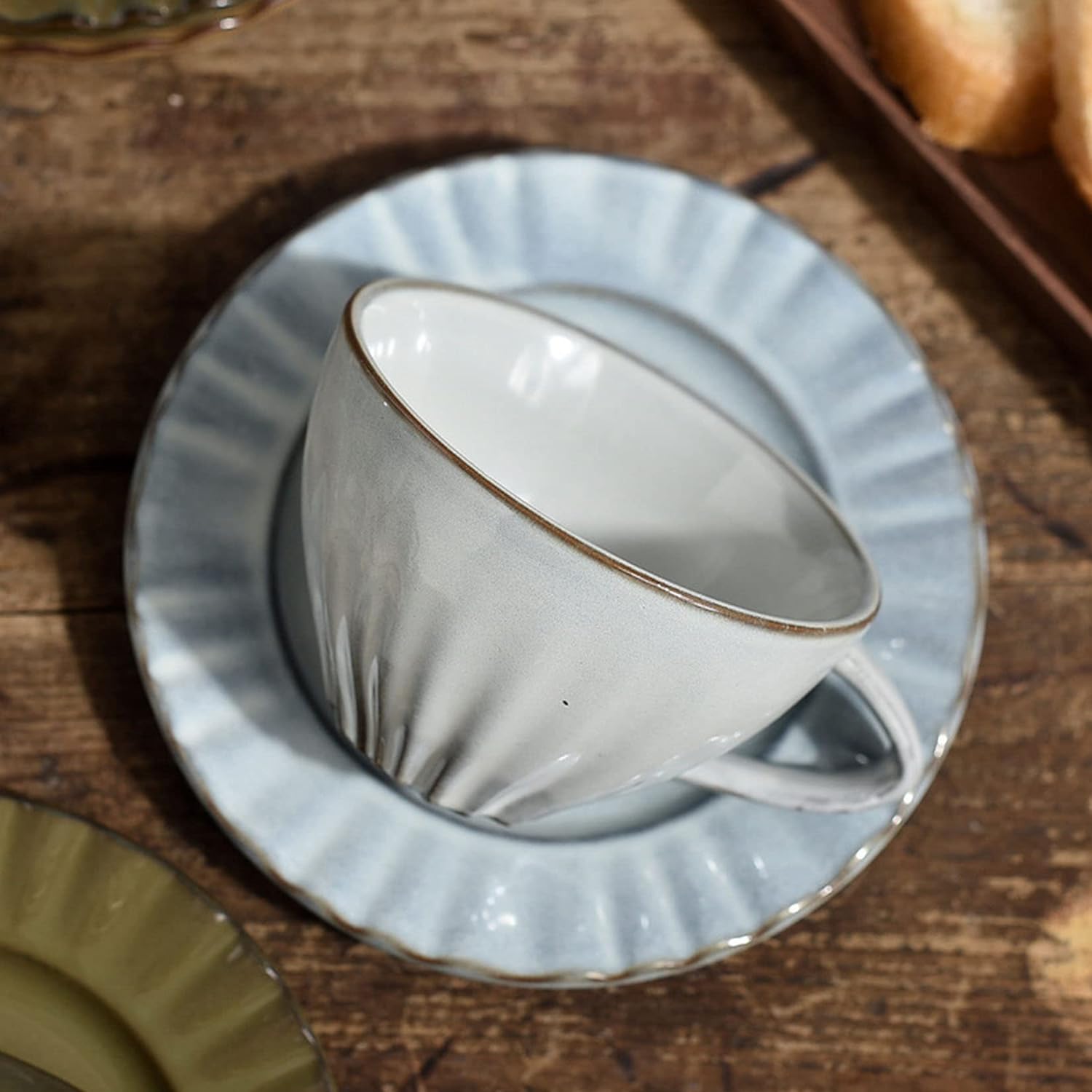 Vintage Cappuccino Cup & Saucer