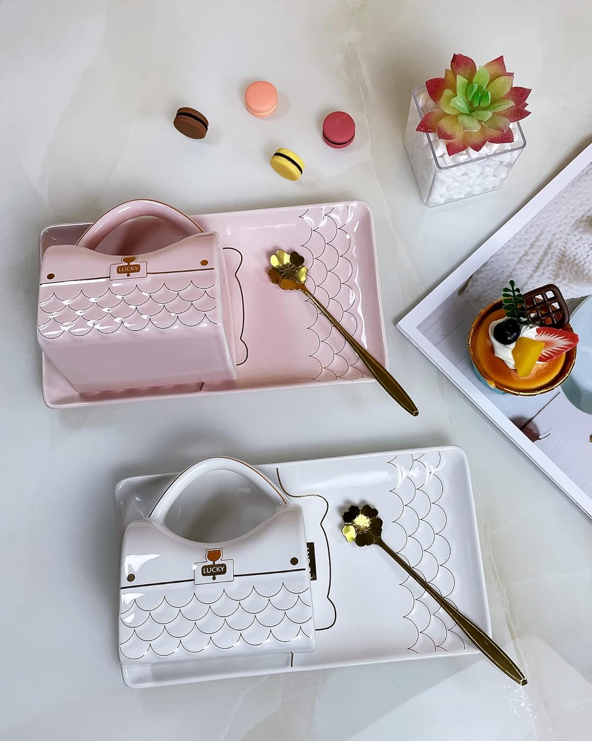 Purse Coffee Mug Set