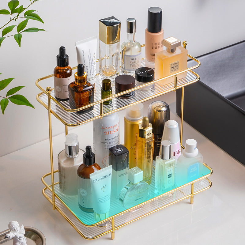 Luxurious 2-Tier Bathroom Organizer