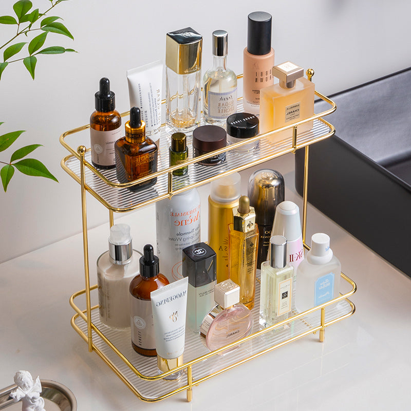 Luxurious 2-Tier Bathroom Organizer