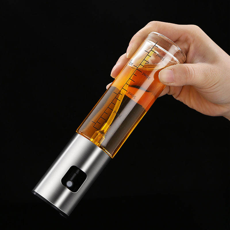 SS & Glass Oil Spray Bottle 90ML