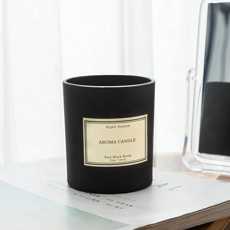 Aroma Candles Matte Black