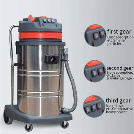 Wet & Dry 3000 Watts Multipurpose Industrial Vacuum Cleaner 80 Liter