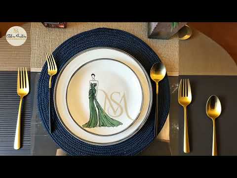 Bone China Plates 8.5 Inch