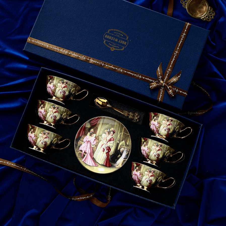 Elegant British Bone China Teacups