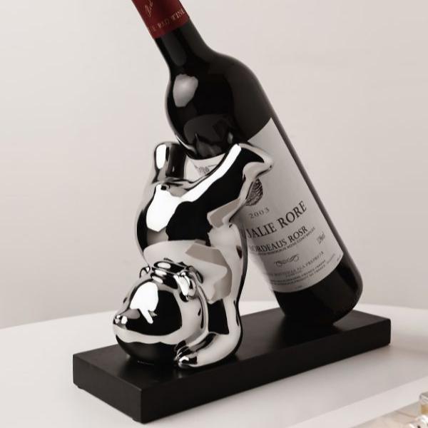 Rabbit Shaped Wine Rack