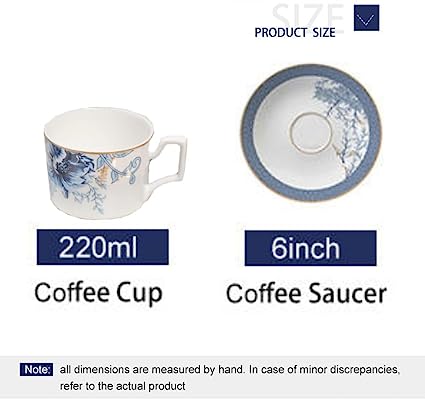 Bone China Teacup & Saucer