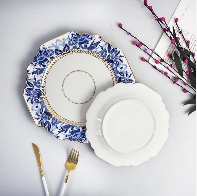 Bone China Plates 10.5 Inch