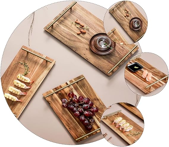 Creative Acacia Wood Rectangular