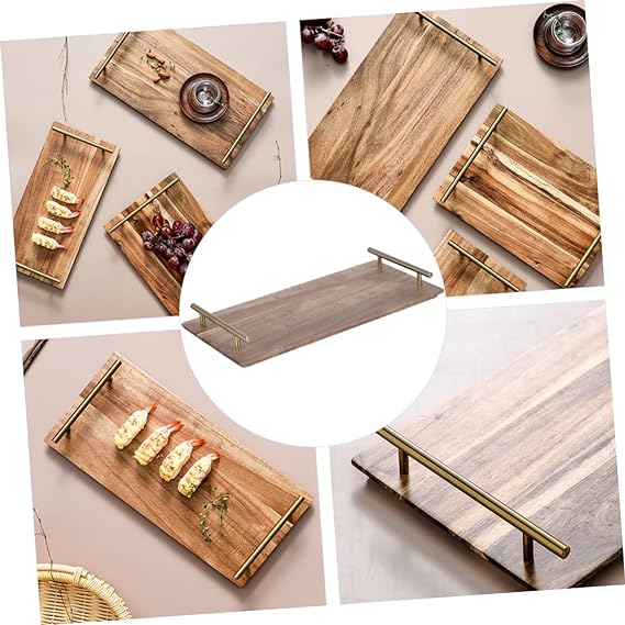 Creative Acacia Wood Rectangular