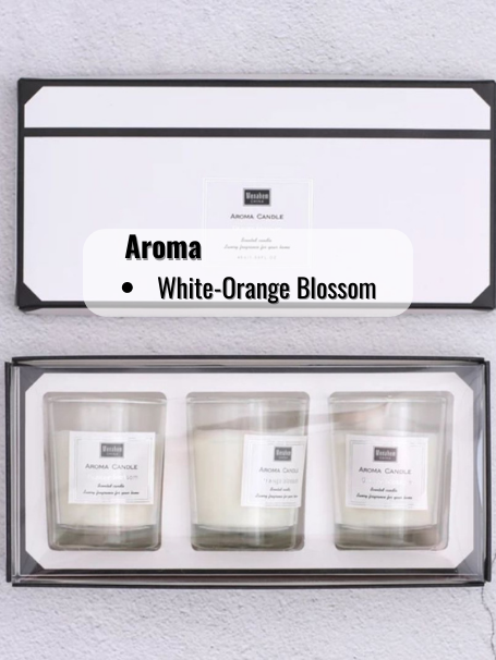Nordic Cup White Scented Candle With Gift Box