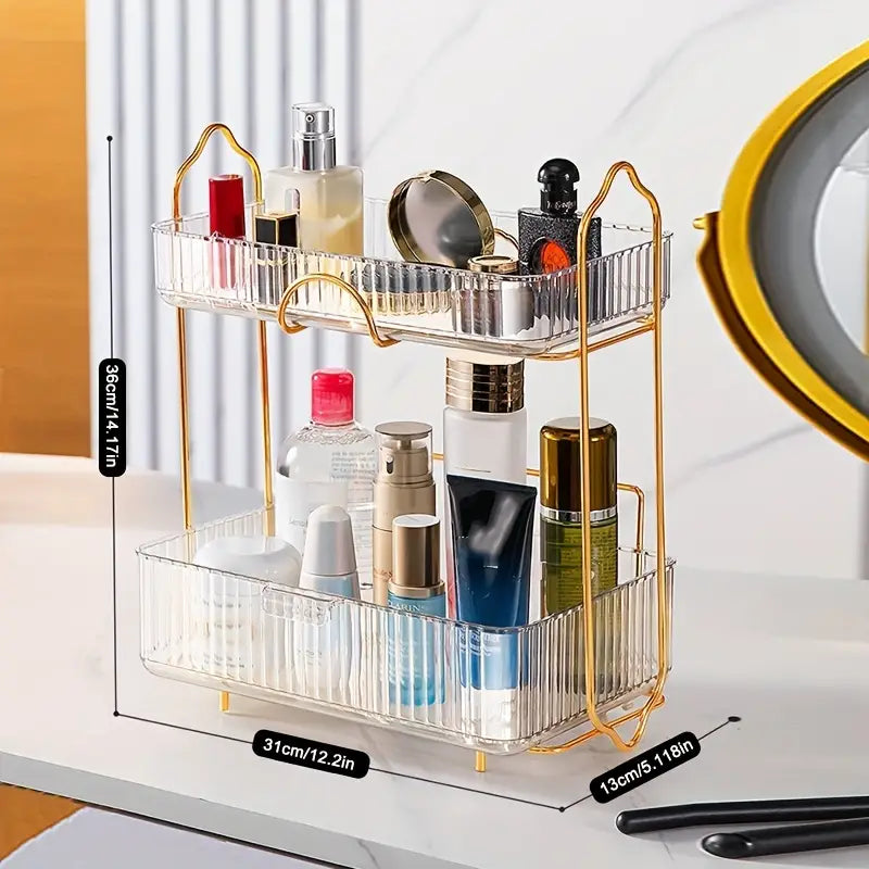 2 Tier Makeup Organizer