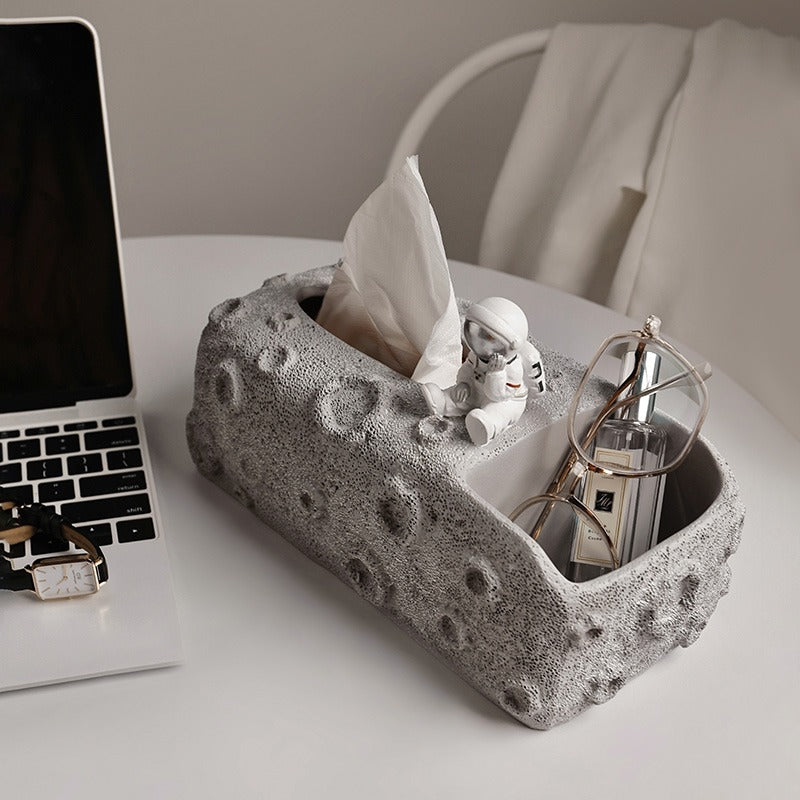 Astronaut Tissue box holder