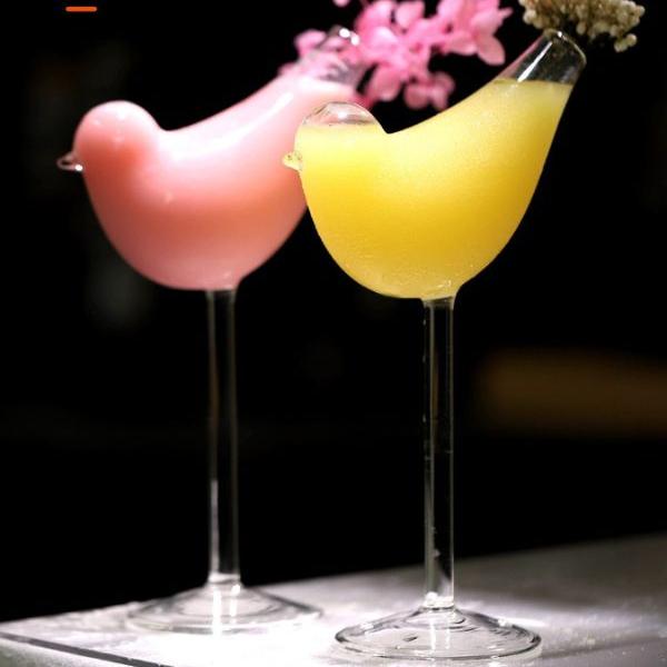 Bird Shaped Cocktail Glasses