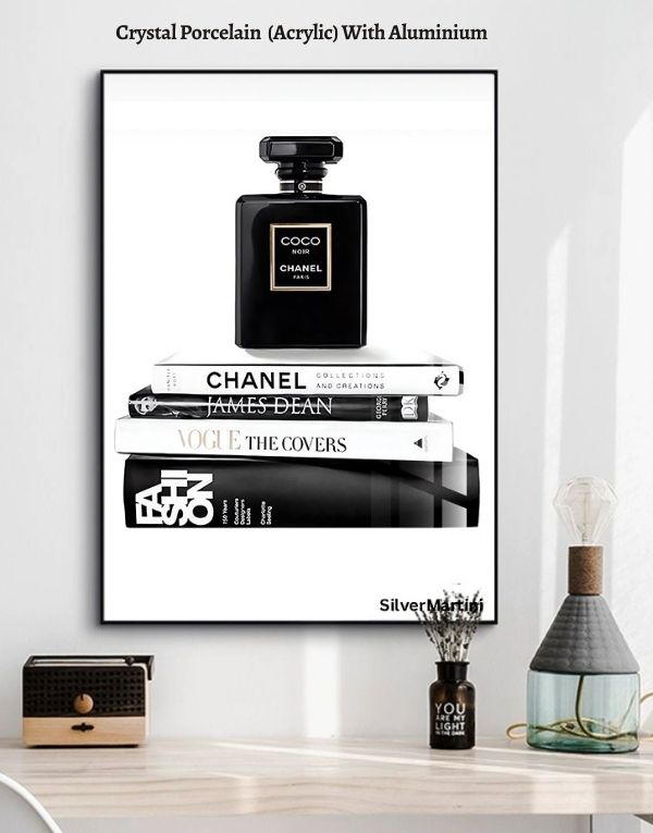 Modern Luxury Wall Decor – Artistic 40x60 cm Canvas & Porcelain Painting