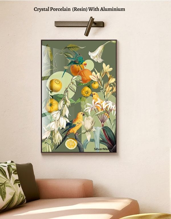 Luxury Modern Wall Painting β Decorative 40x60 cm Canvas & Porcelain Artwork