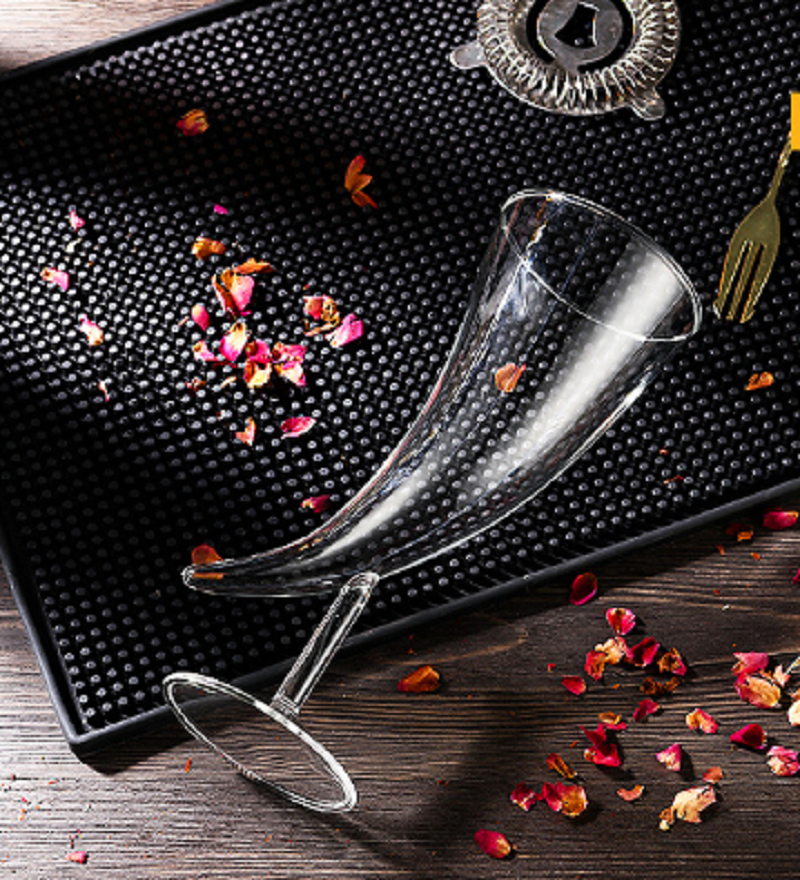 Horns Shape Cocktail Glass
