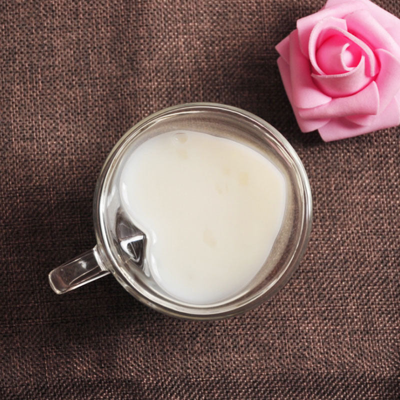 Heart Shaped Double Wall Teacup 150ml