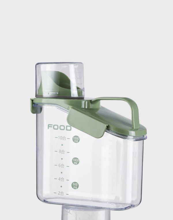 Green Plastic Storage Containers with Lids