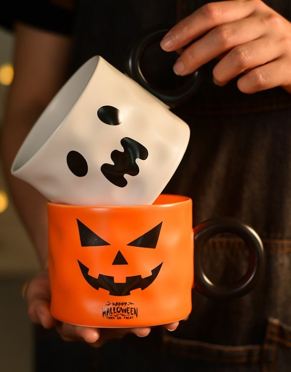 Halloween Cartoon Mug with gift box