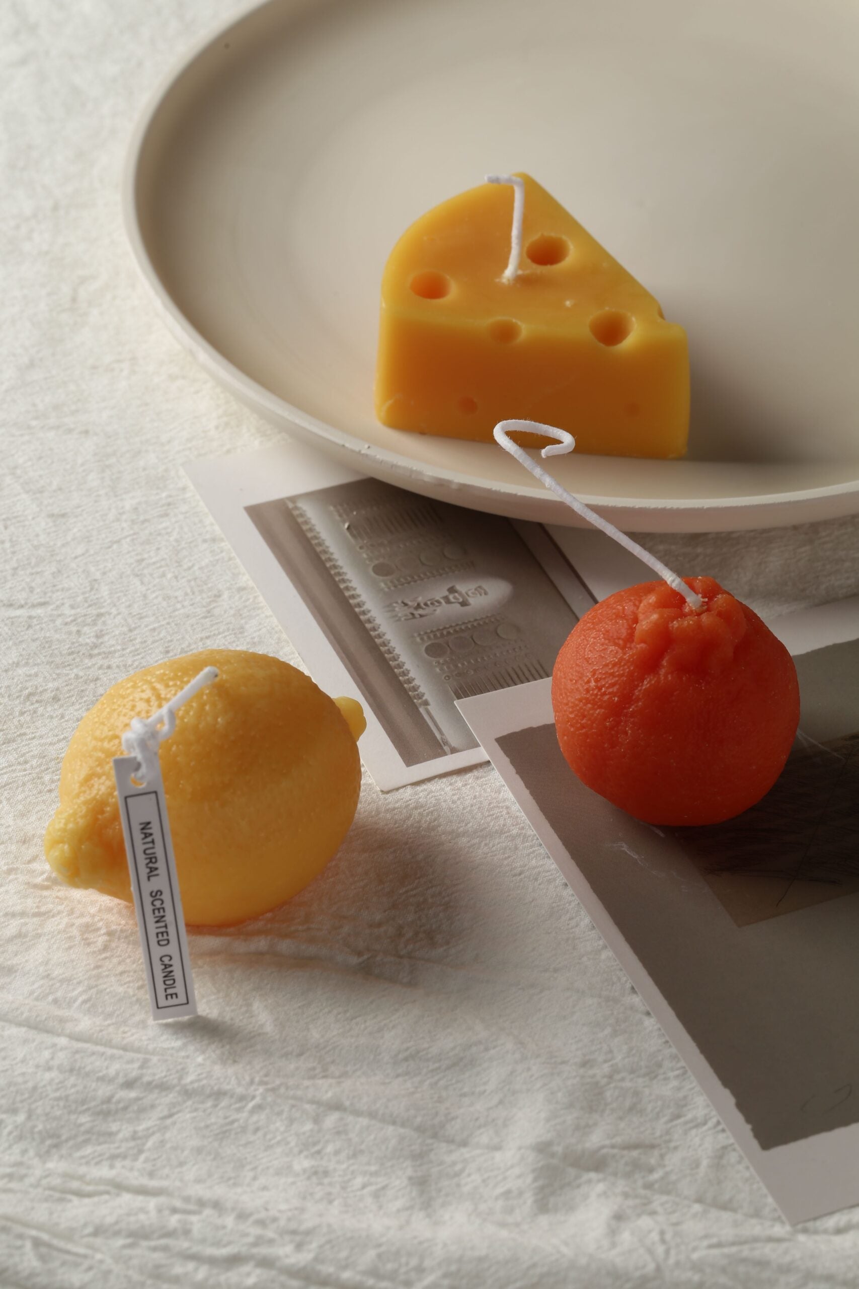 Orange Aromatherapy Wax Candle