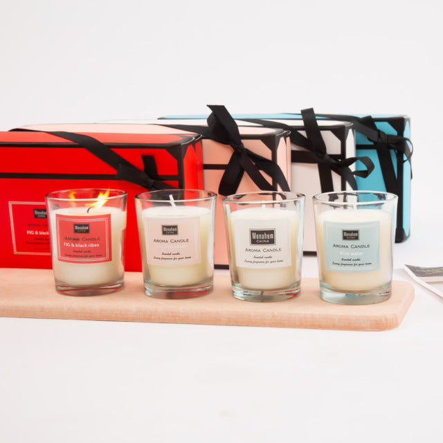 Nordic Cup Pink Scented Candle With Gift Box
