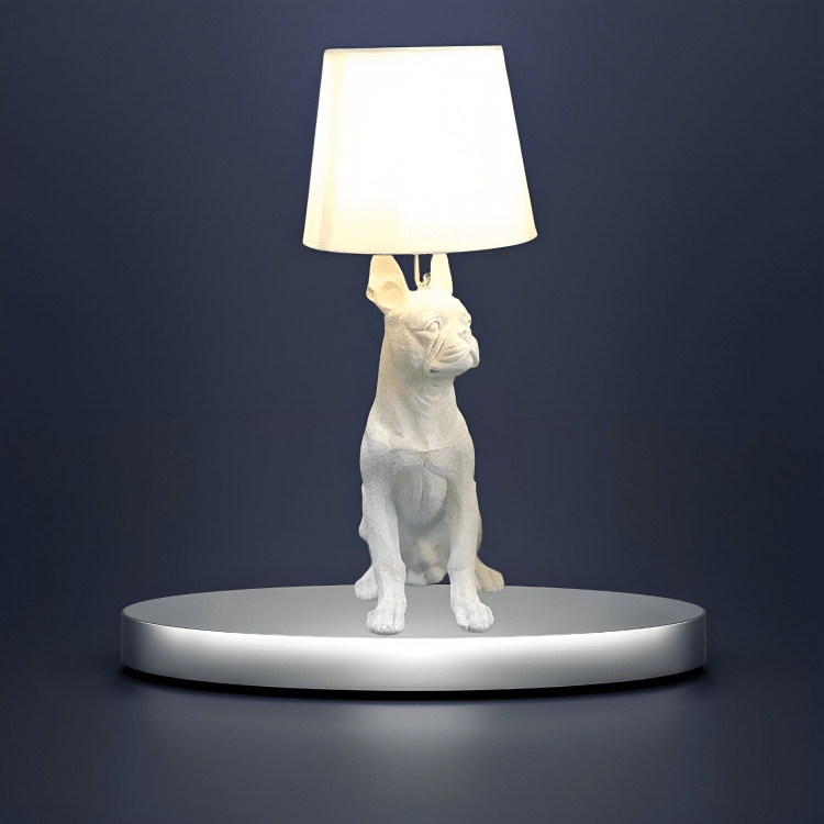 Puppy Sculpture LED Table Lamp