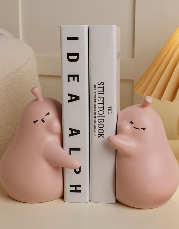 Push Bear & Pear Bookends 2 Pcs