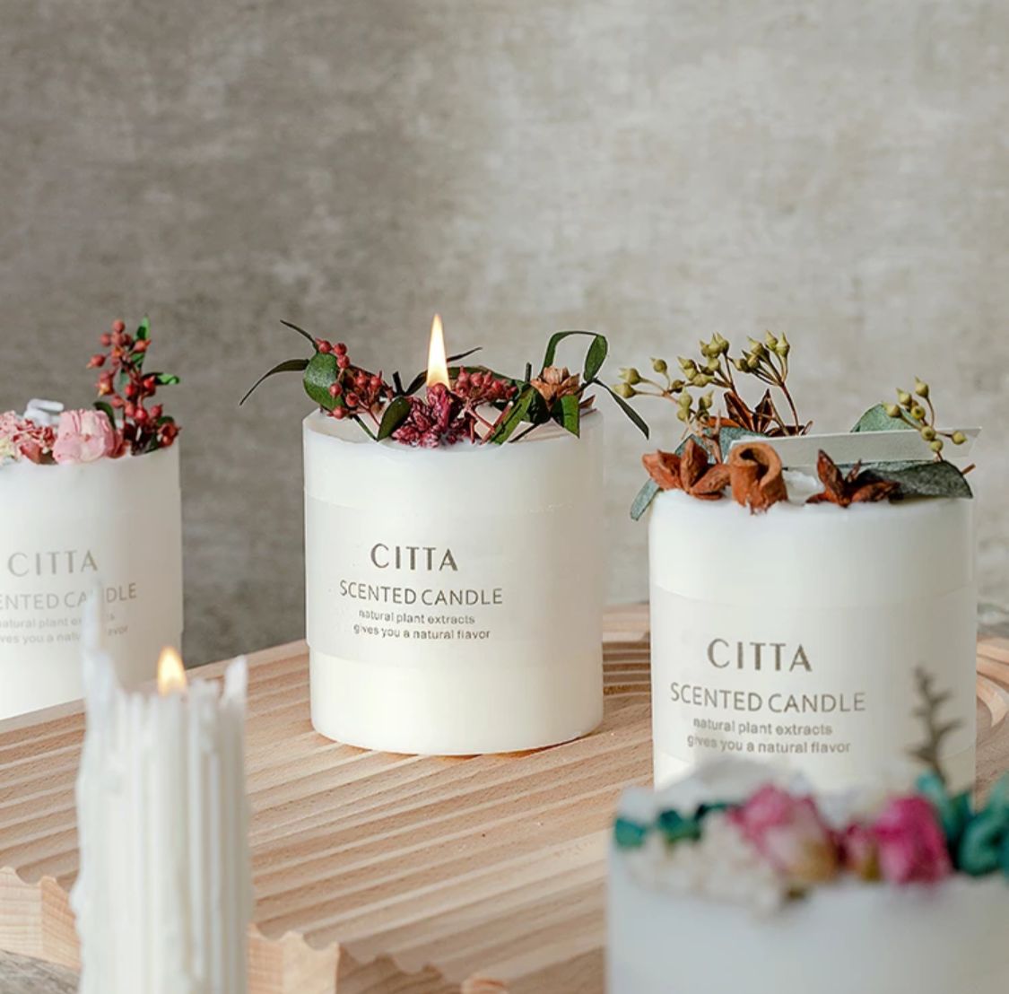 Cinnamon Orange Scented Candles