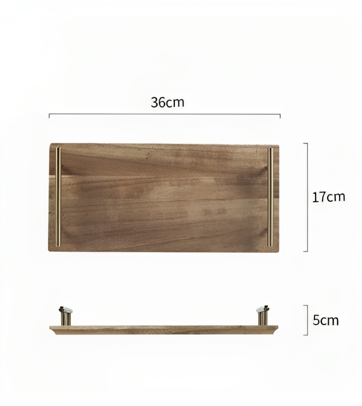 Creative Acacia Wood Rectangular