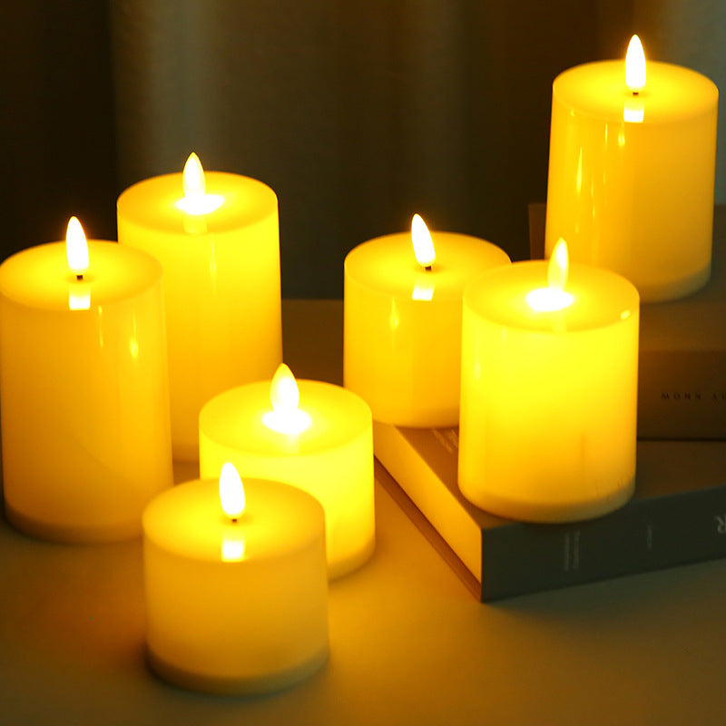 Flat Vent Glossy Candle