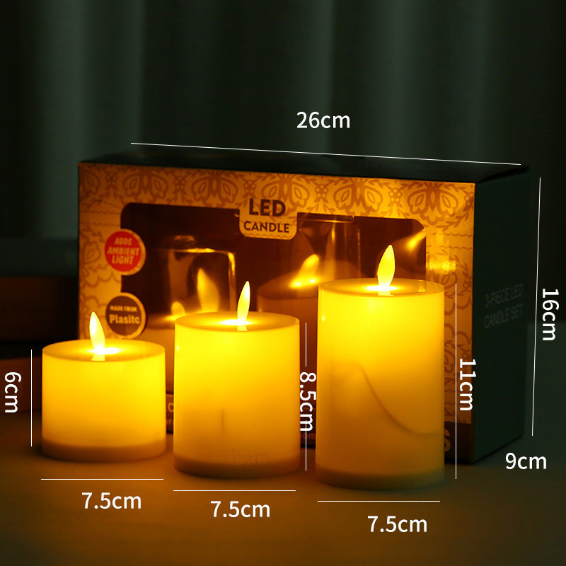 Flat Vent Glossy Candle