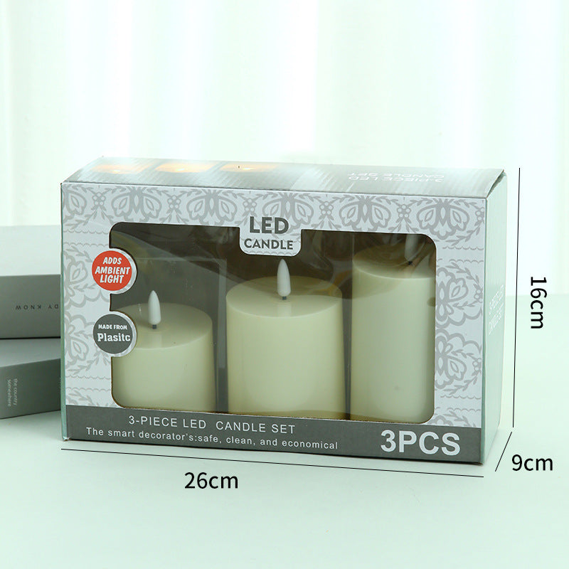 Flat Vent Glossy Candle