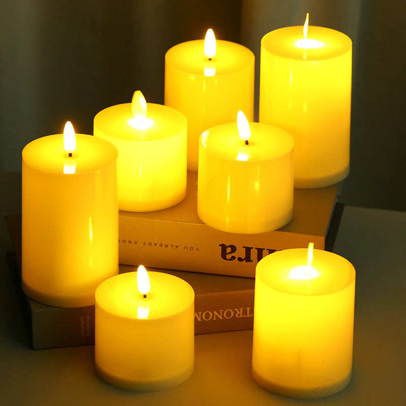 Flat Vent Glossy Candle