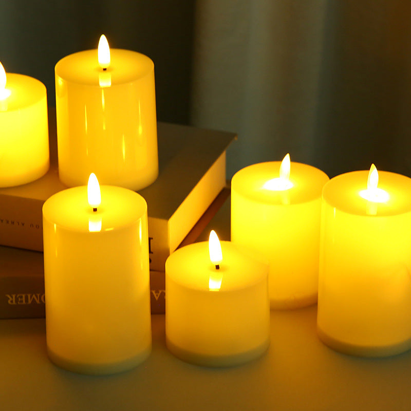 Flat Vent Glossy Candle