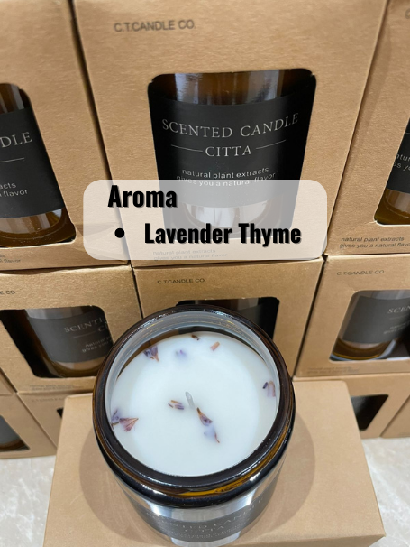 Brown Bottle Scented Candles