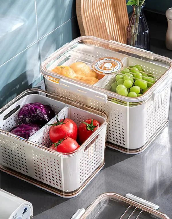 Maximize Your Fridge Space with This Smart Refrigerator Storage Box