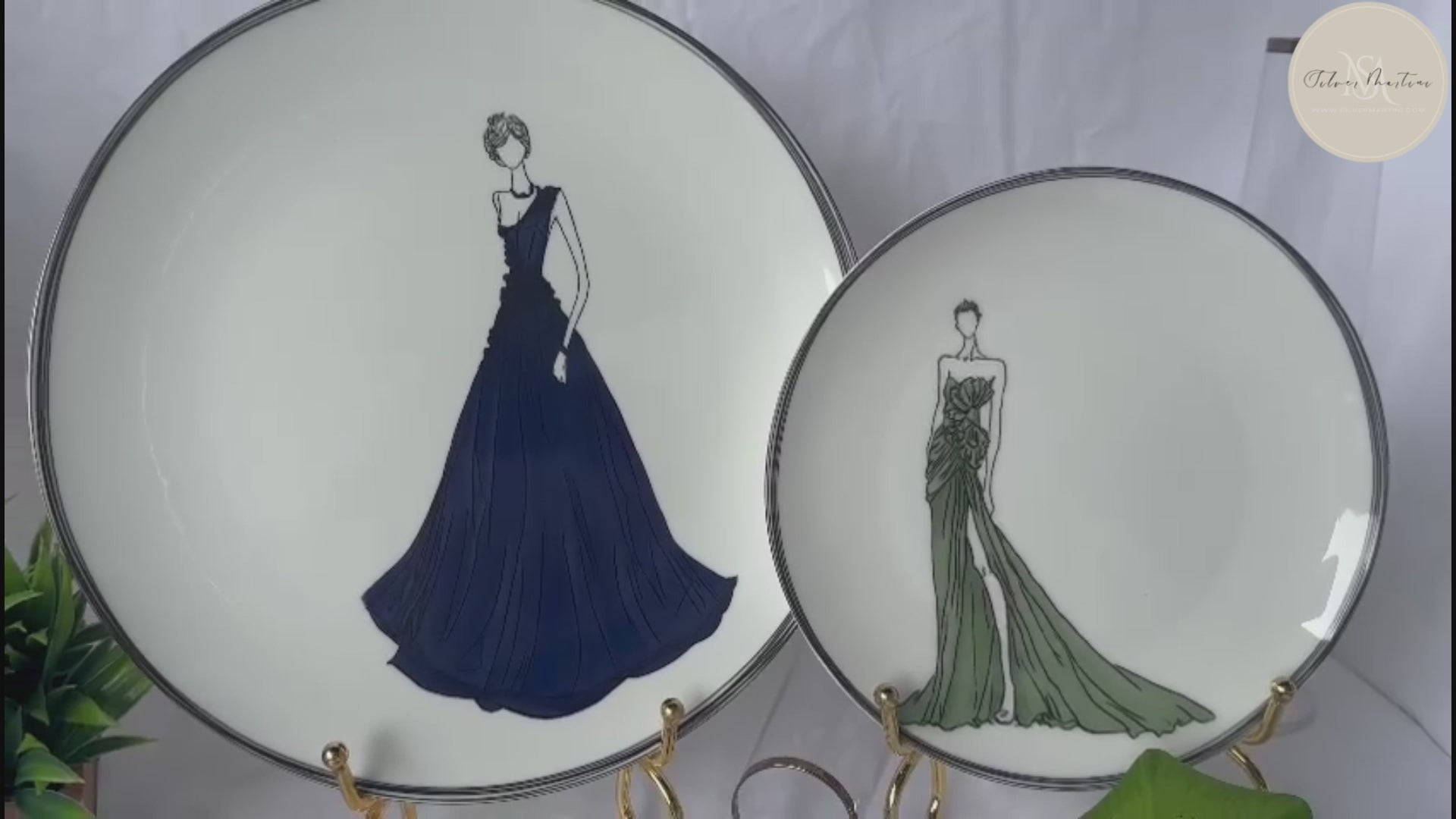 bone China plates