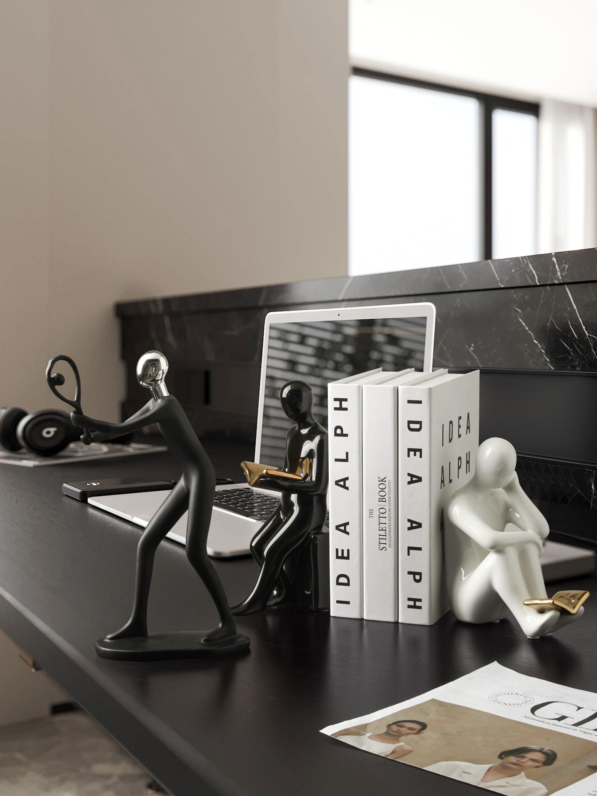 Modern Art Sportsman Figurines