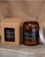Rose Petals Brown Bottle Scented Candles
