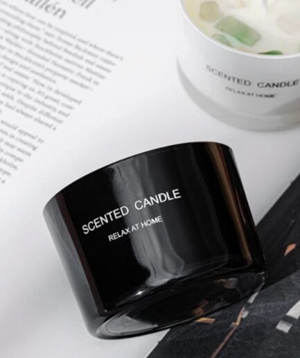 Spar Cup Black - Zen Tea Scented Candle