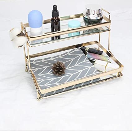 Iron Art Ceramics Double Storage Rack Rectangular - Image 3