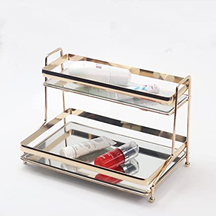 Iron Art Ceramics Double Storage Rack Rectangular - Image 2