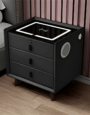 Smart Nightstands with Wireless Charging Station